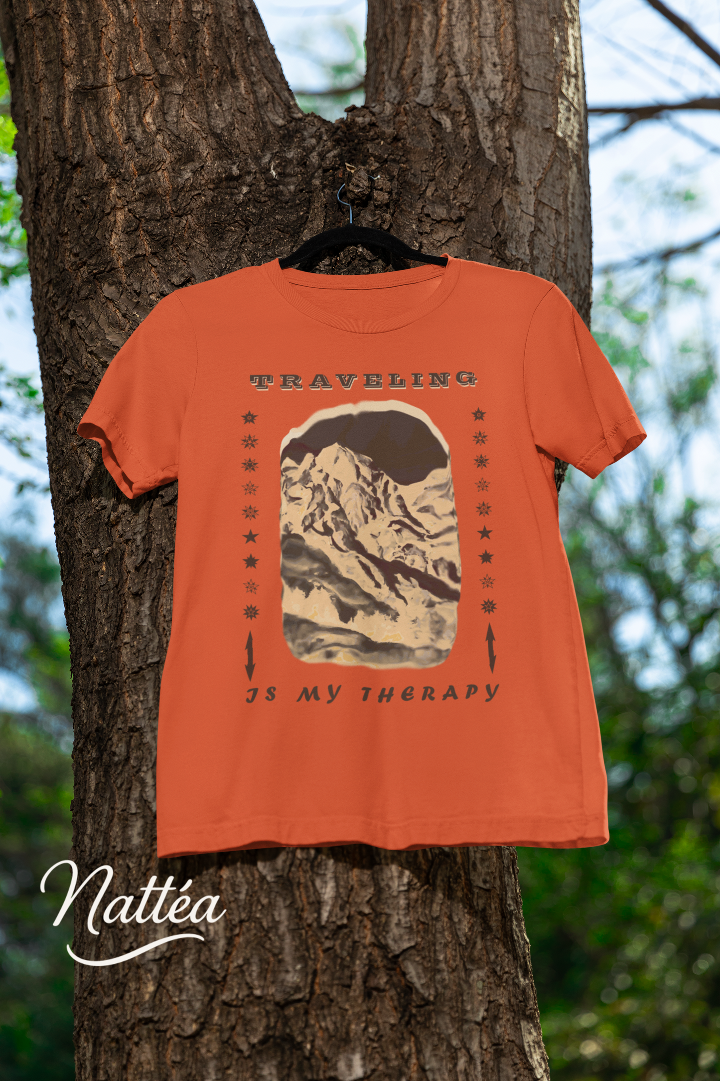 Traveling Is My Therapy T-Shirt for Adventure Lovers, Trip Shirt, Travel Gifts, Vacation Tee, Wanderlust Apparel