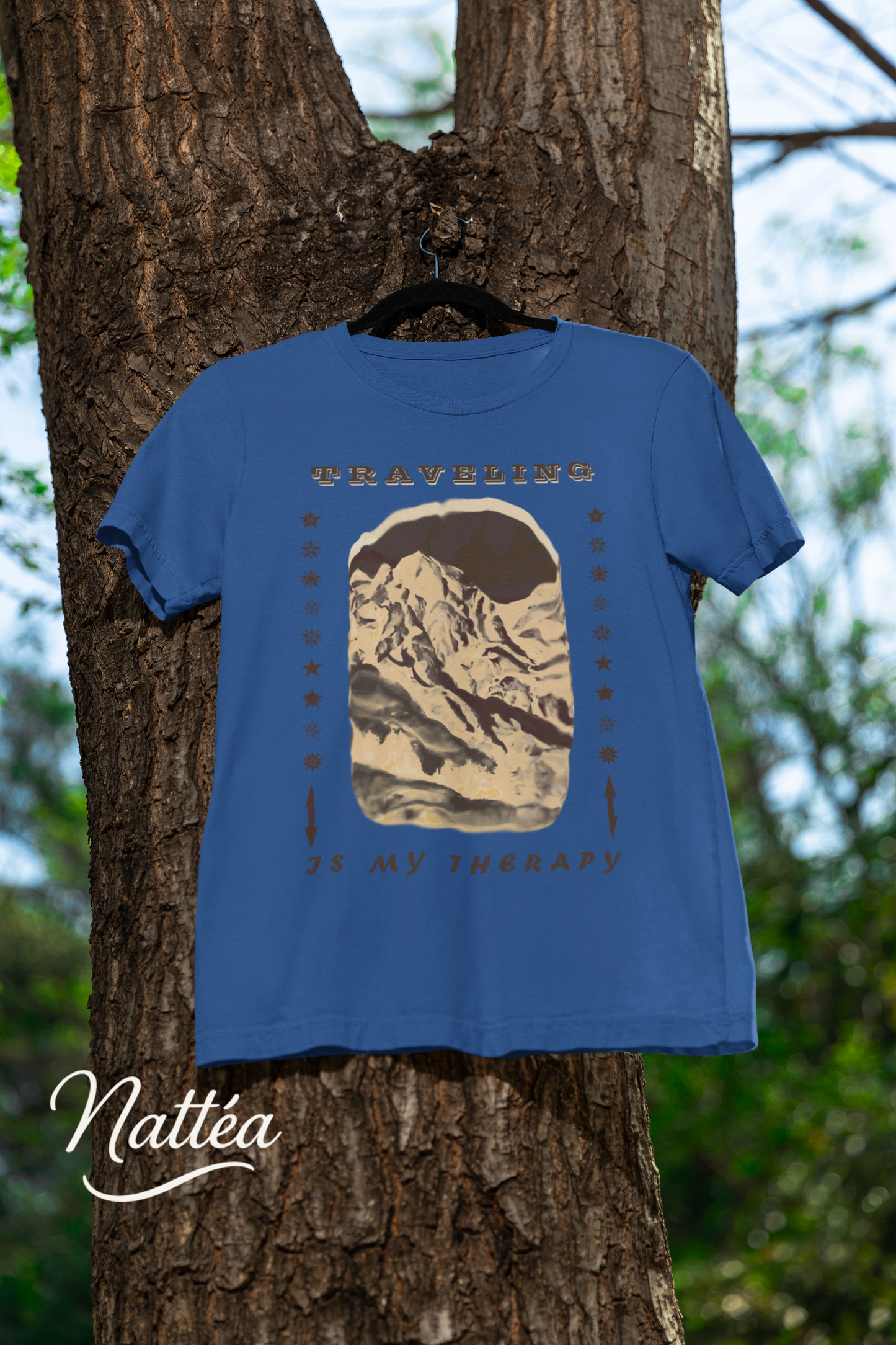 Traveling Is My Therapy T-Shirt for Adventure Lovers, Trip Shirt, Travel Gifts, Vacation Tee, Wanderlust Apparel