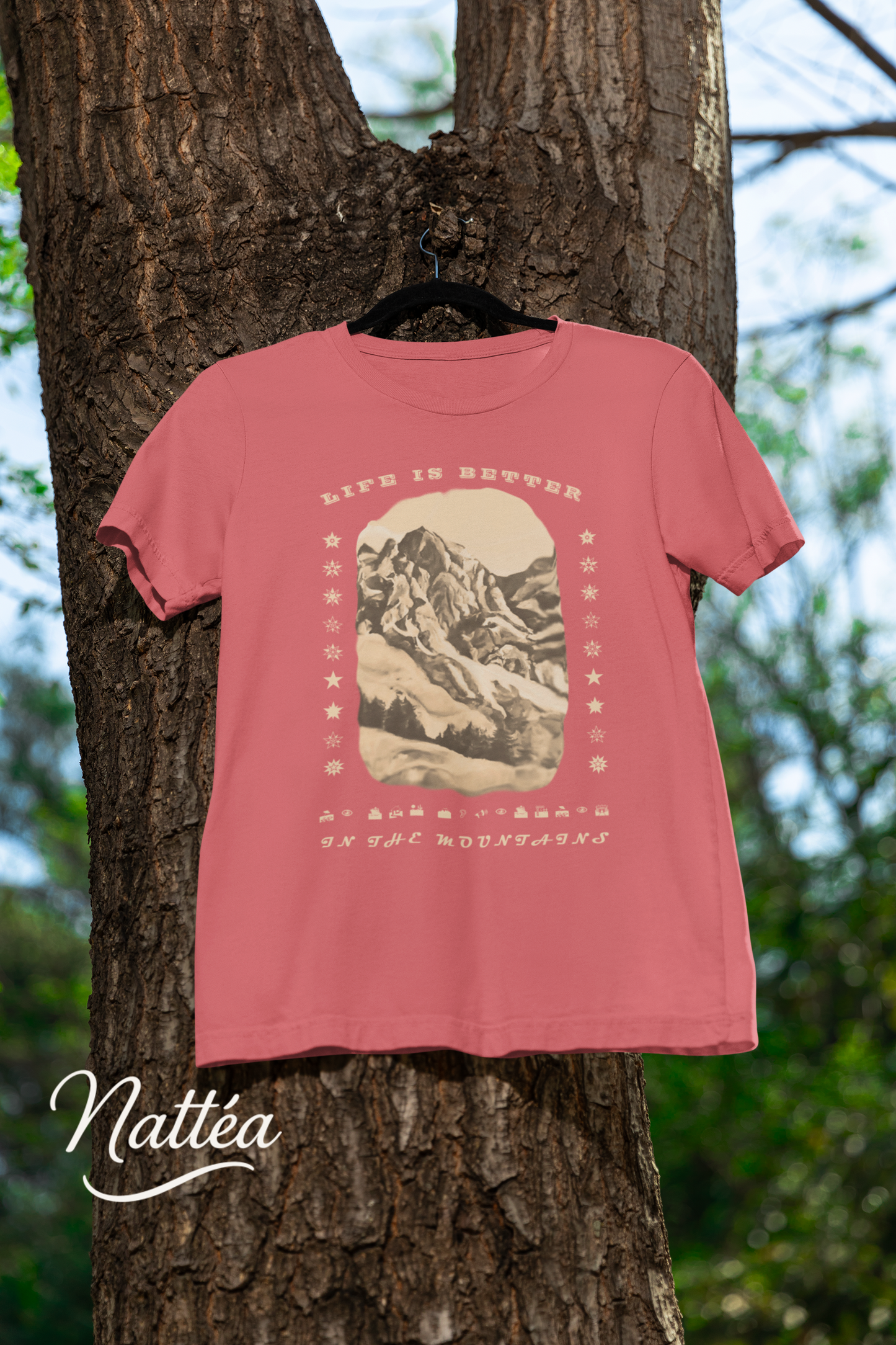 Life is better in the Mountains T-Shirt for Adventure Lovers, Trip Shirt, Travel Gifts, Vacation Tee, Wanderlust Apparel