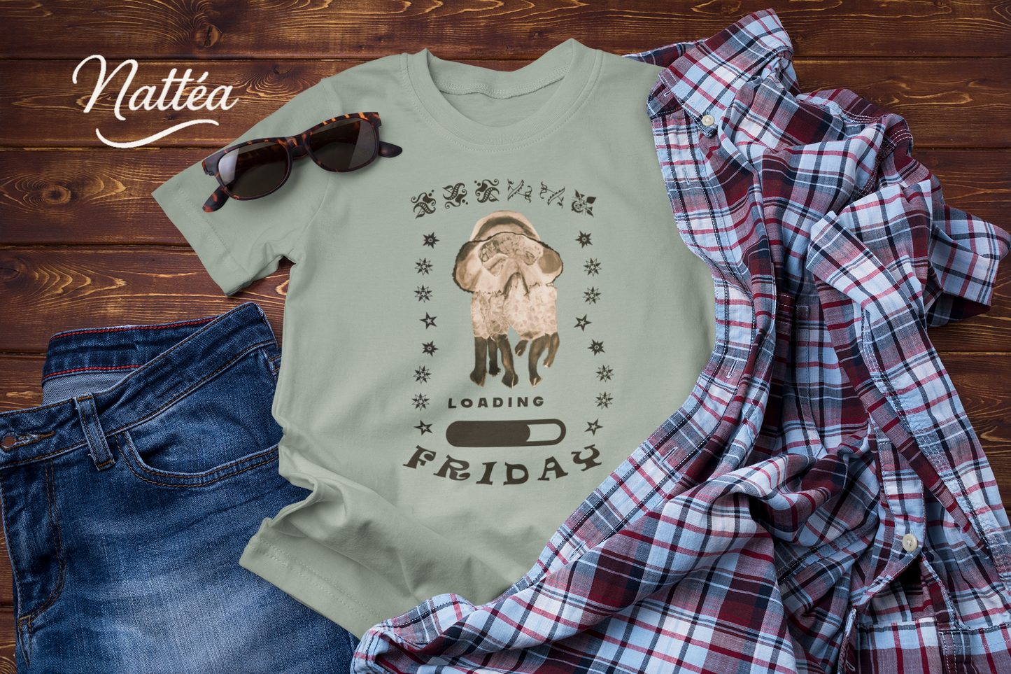Loading Friday Funny T-Shirt – Dancing Jellyfish Vintage Ocean Art