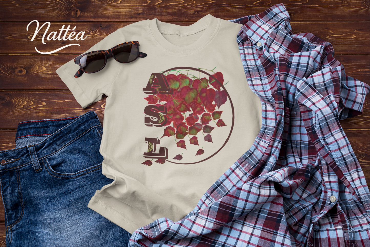 ASL T-Shirt Autumn Leaves
