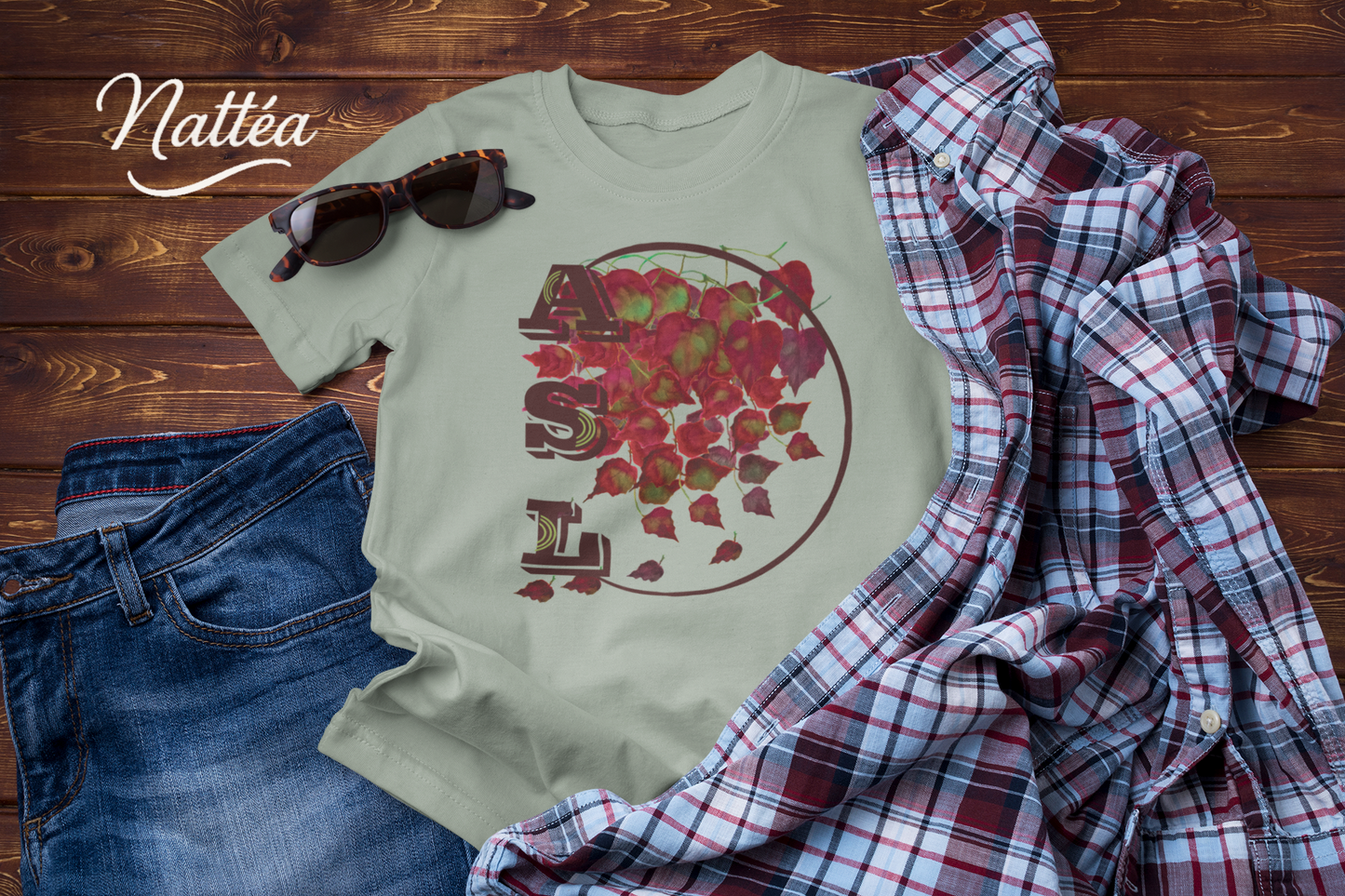 ASL T-Shirt Autumn Leaves