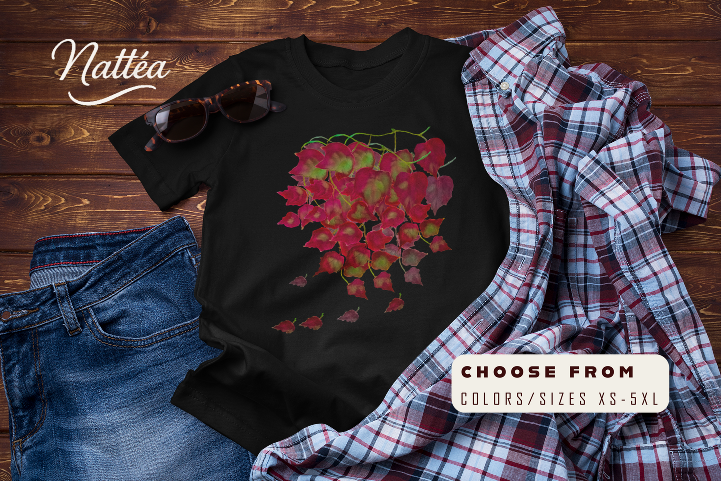Autumn Leaves Tee, Fall Season t-shirt