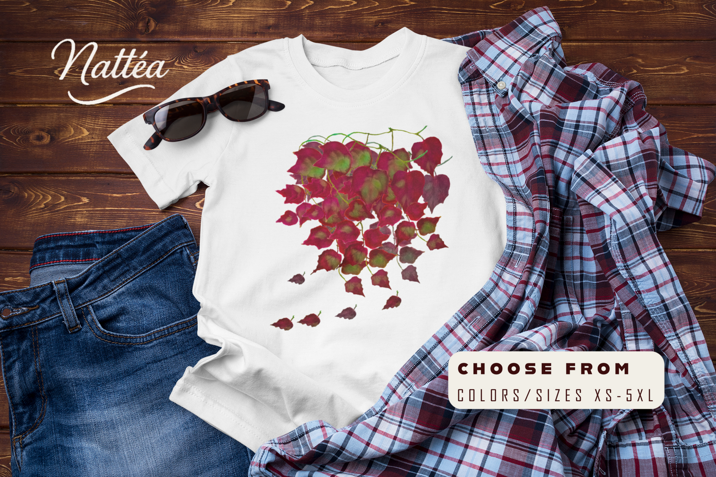 Autumn Leaves Tee, Fall Season t-shirt