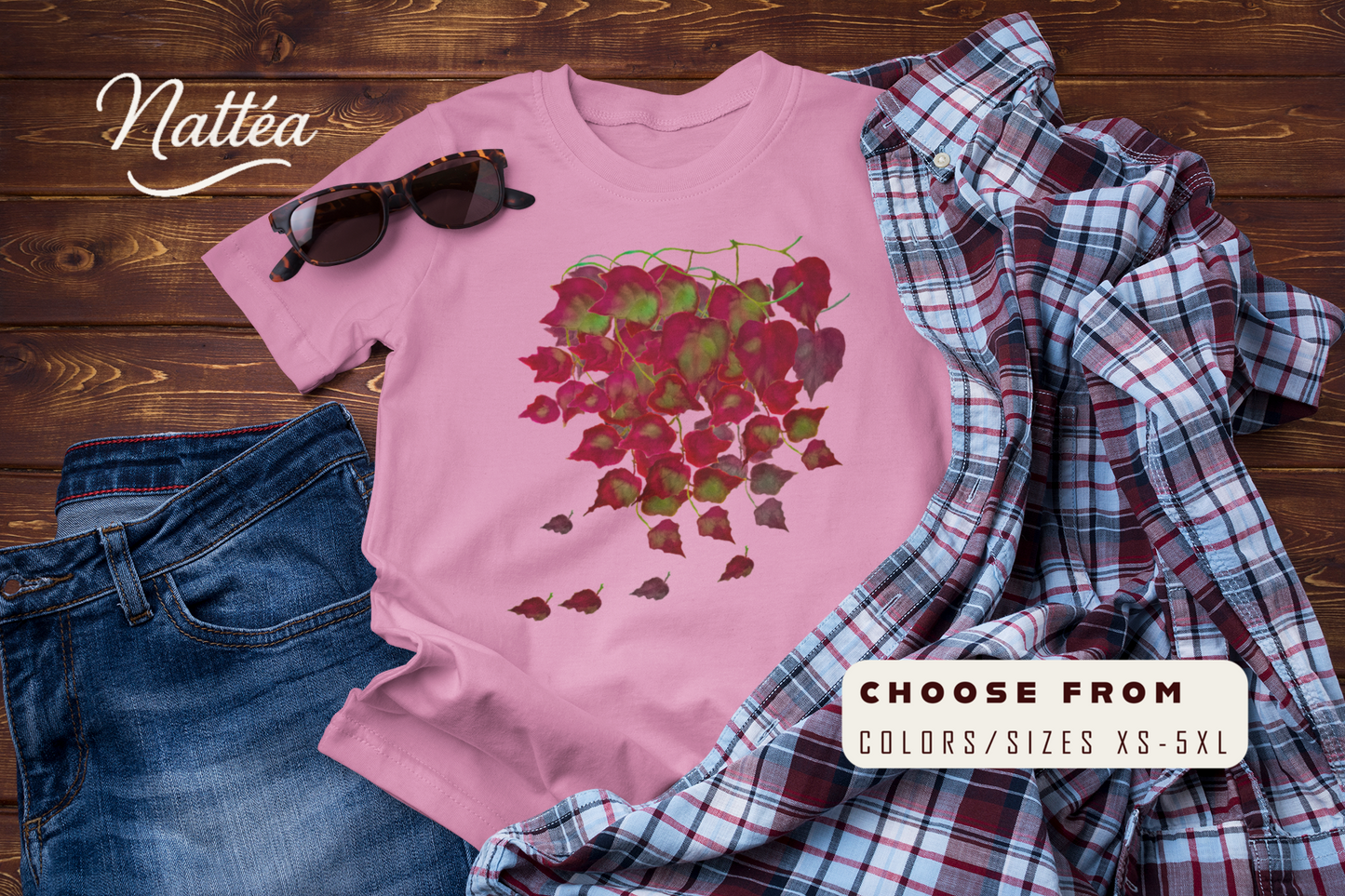Autumn Leaves Tee, Fall Season t-shirt