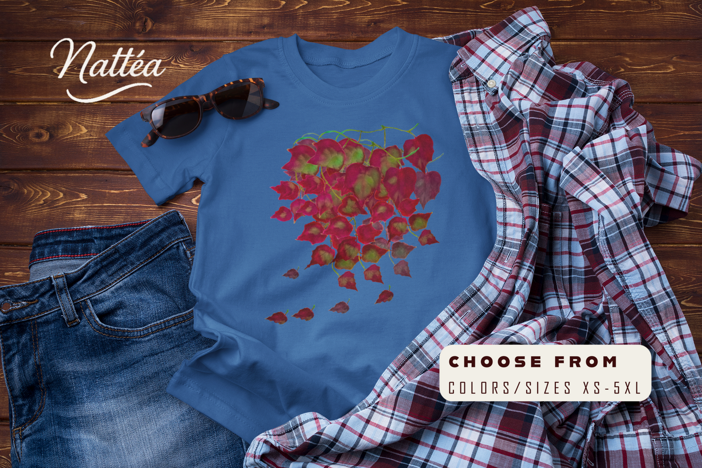 Autumn Leaves Tee, Fall Season t-shirt