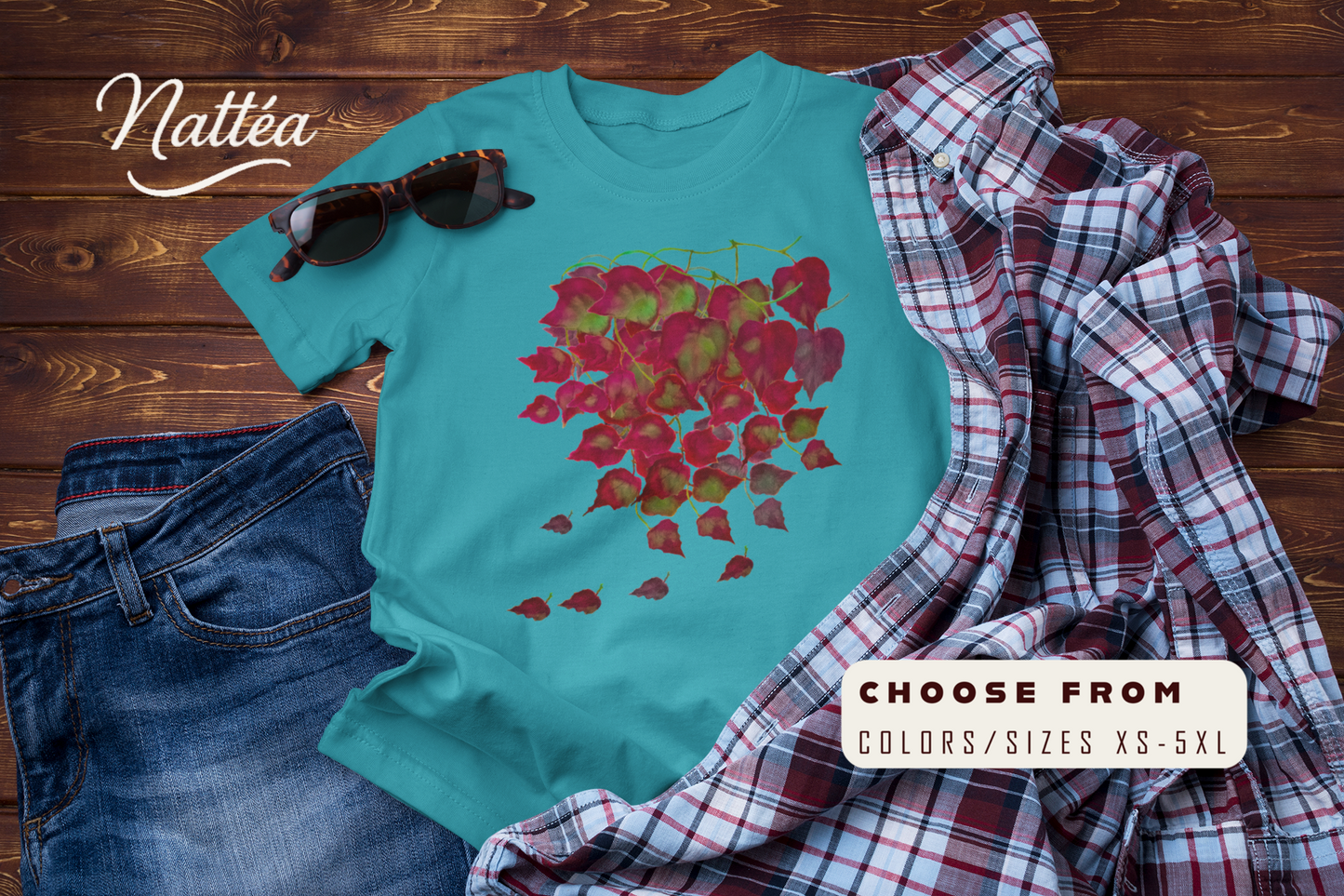Autumn Leaves Tee, Fall Season t-shirt