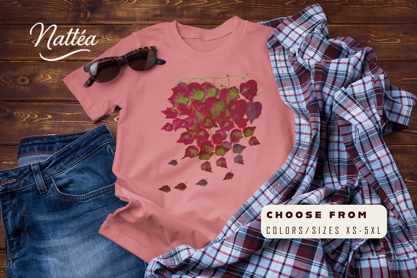 Autumn Leaves Tee, Fall Season t-shirt