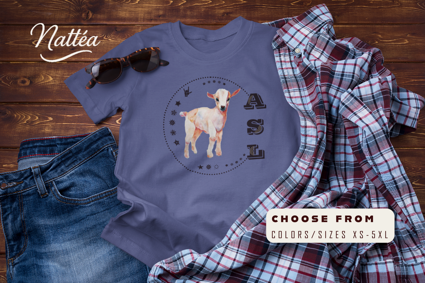 Lamb T-Shirt – ASL Love Sign Language