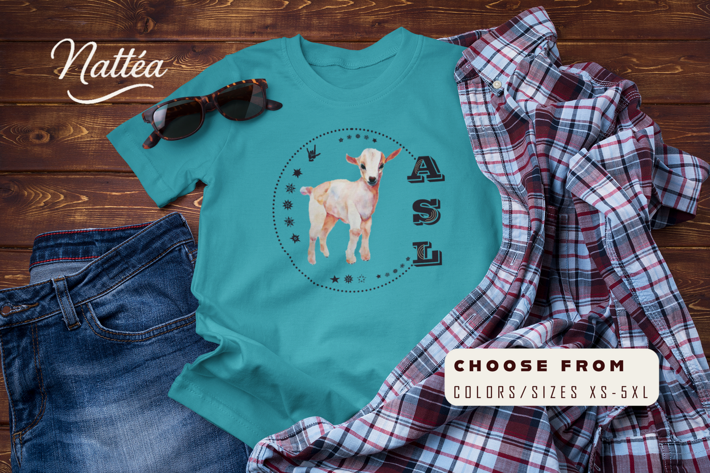 Lamb T-Shirt – ASL Love Sign Language