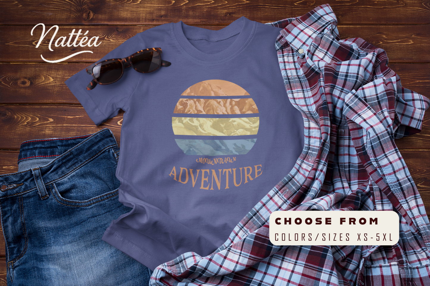 Mountain Adventure T-Shirt – Vintage Hiking & Outdoor Tee