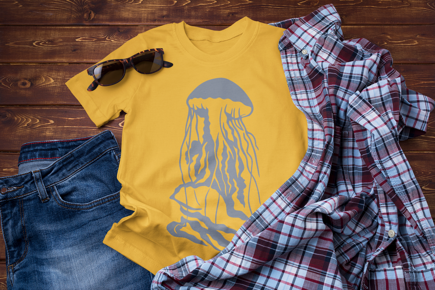 Flow State – Jellyfish T-Shirt for Ocean Dreamers
