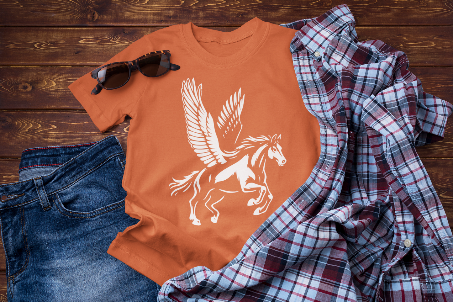 Ride Beyond the Map – Pegasus Adventure Travel T-Shirt