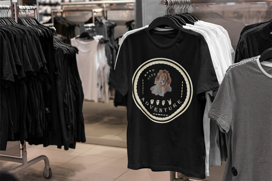 Watercolor Lion T-Shirt – ASL Sign Language, Safari Vibes & Seek Adventure  Style