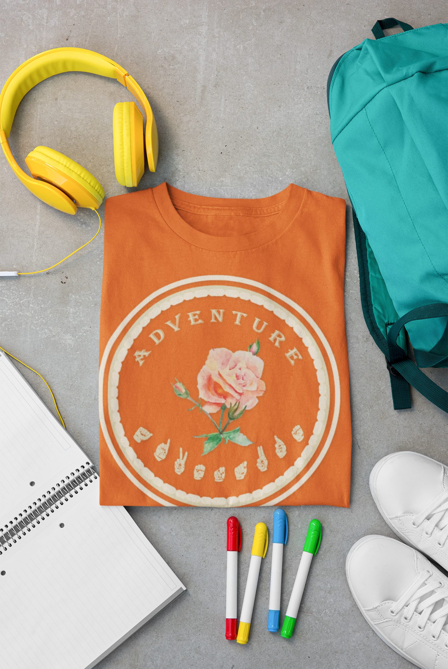 Watercolor Pastel Rose T-Shirt – ASL Sign Language, Safari Vibes &  Adventure  Style