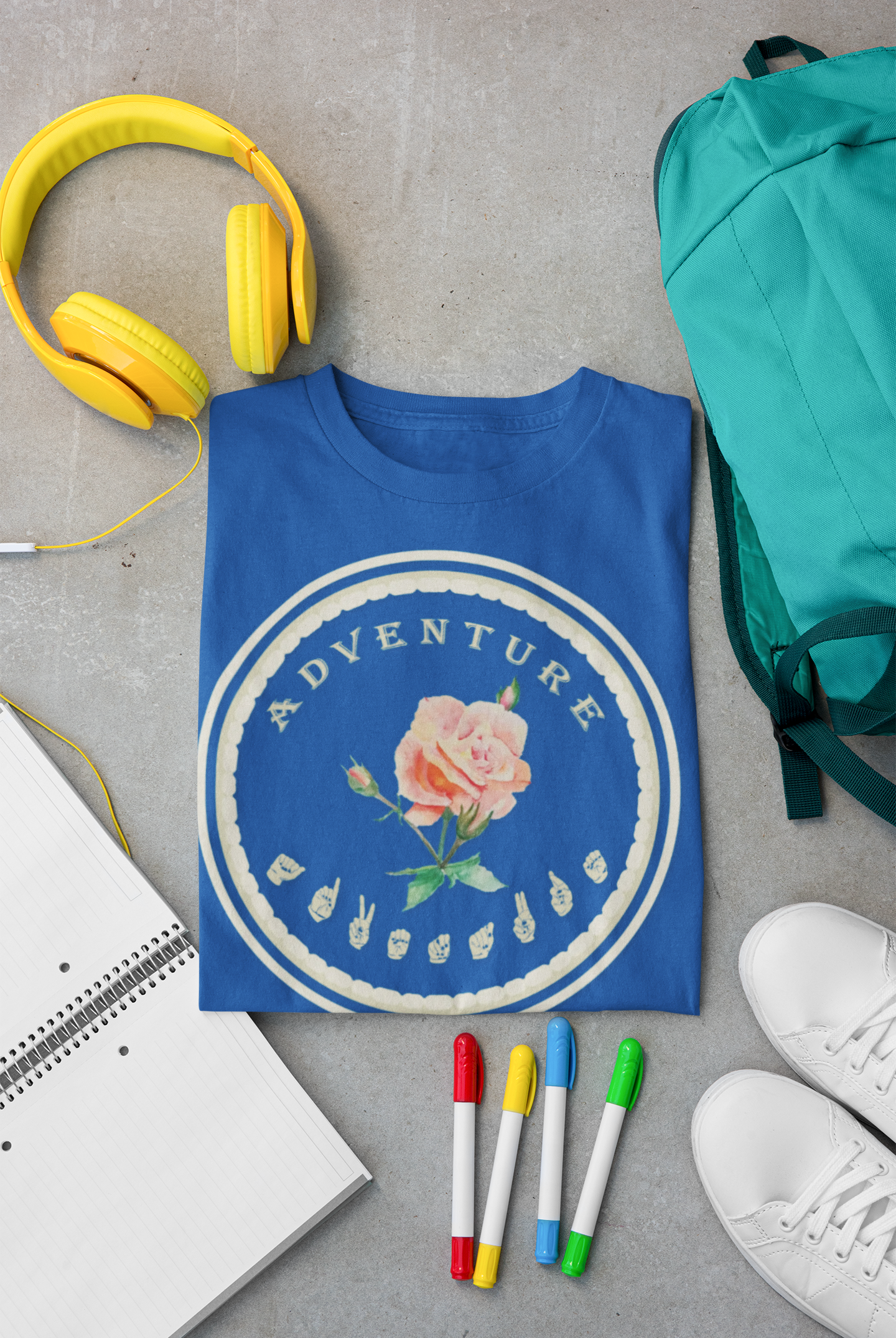 Watercolor Pastel Rose T-Shirt – ASL Sign Language, Safari Vibes &  Adventure  Style