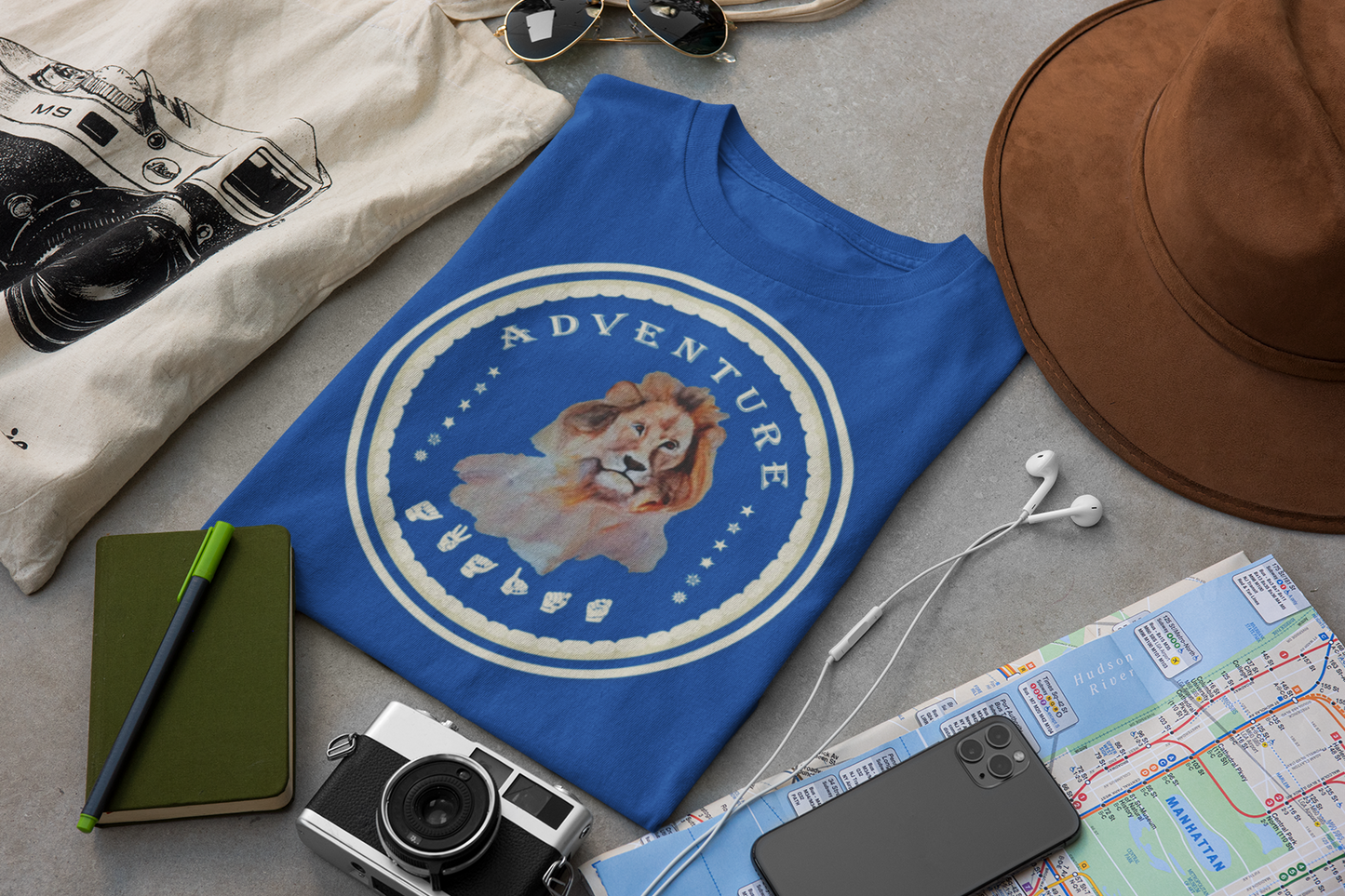 Watercolor Lion T-Shirt – ASL Sign Language, Safari Vibes & Adventure  Awaits Style
