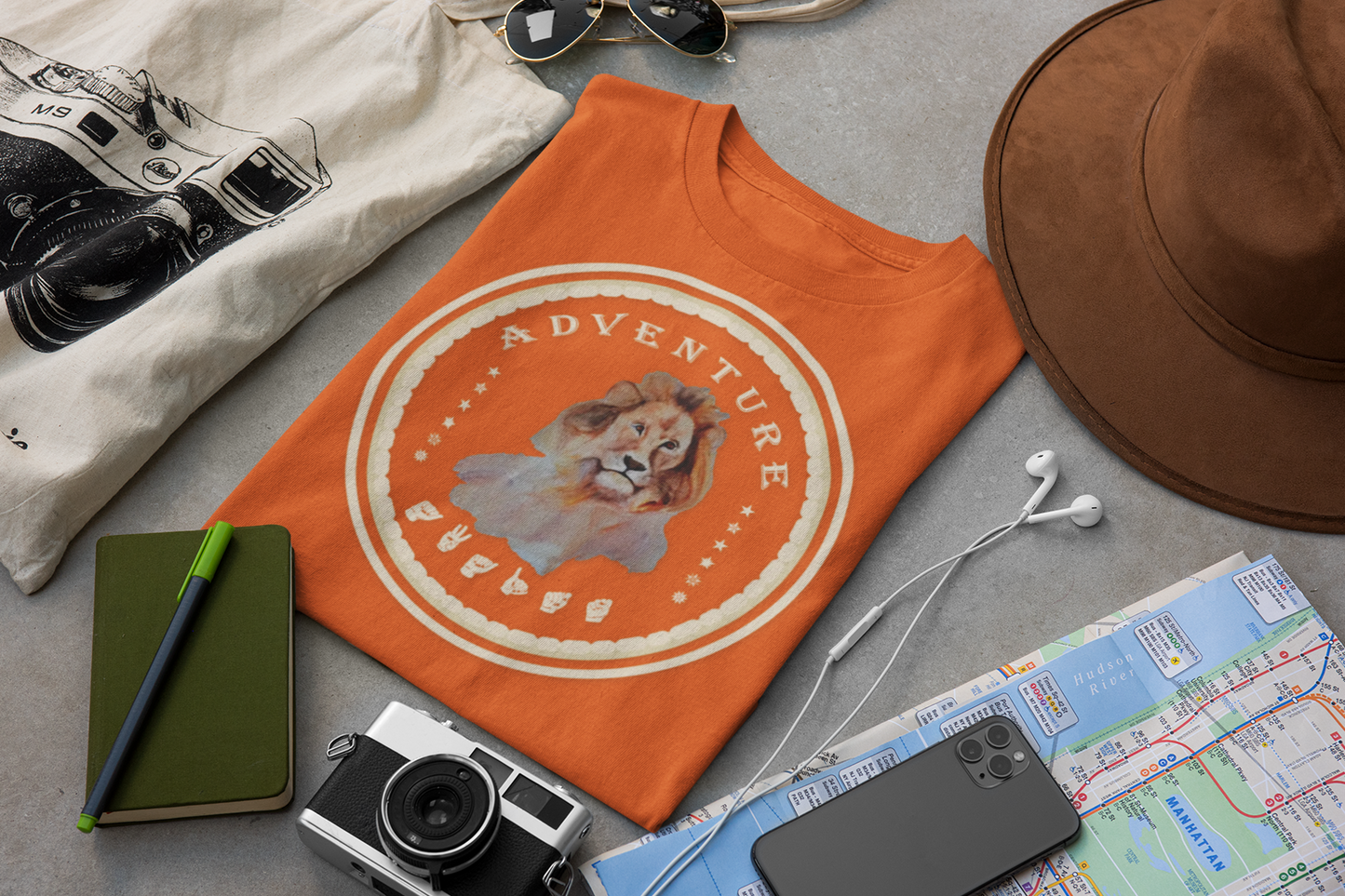 Watercolor Lion T-Shirt – ASL Sign Language, Safari Vibes & Adventure  Awaits Style