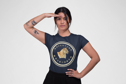 Watercolor Lioness T-Shirt – Safari Vibes & Adventure  Star Style