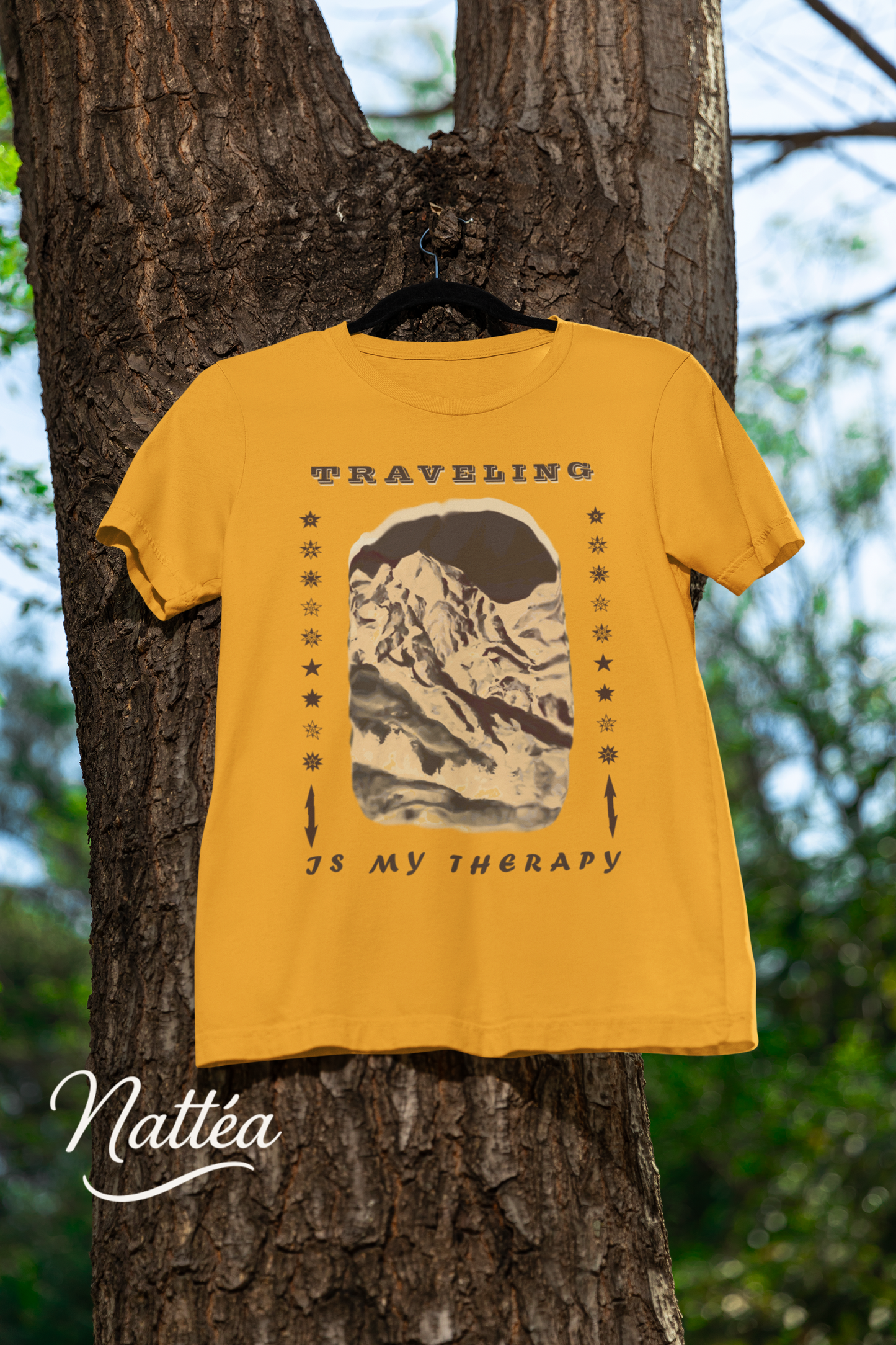 Traveling Is My Therapy T-Shirt for Adventure Lovers, Trip Shirt, Travel Gifts, Vacation Tee, Wanderlust Apparel