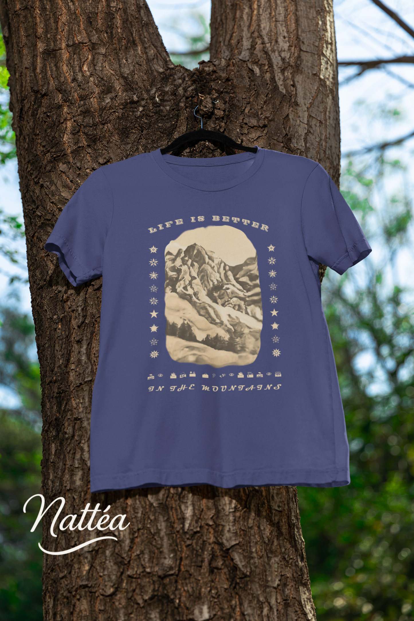 Life is better in the Mountains T-Shirt for Adventure Lovers, Trip Shirt, Travel Gifts, Vacation Tee, Wanderlust Apparel