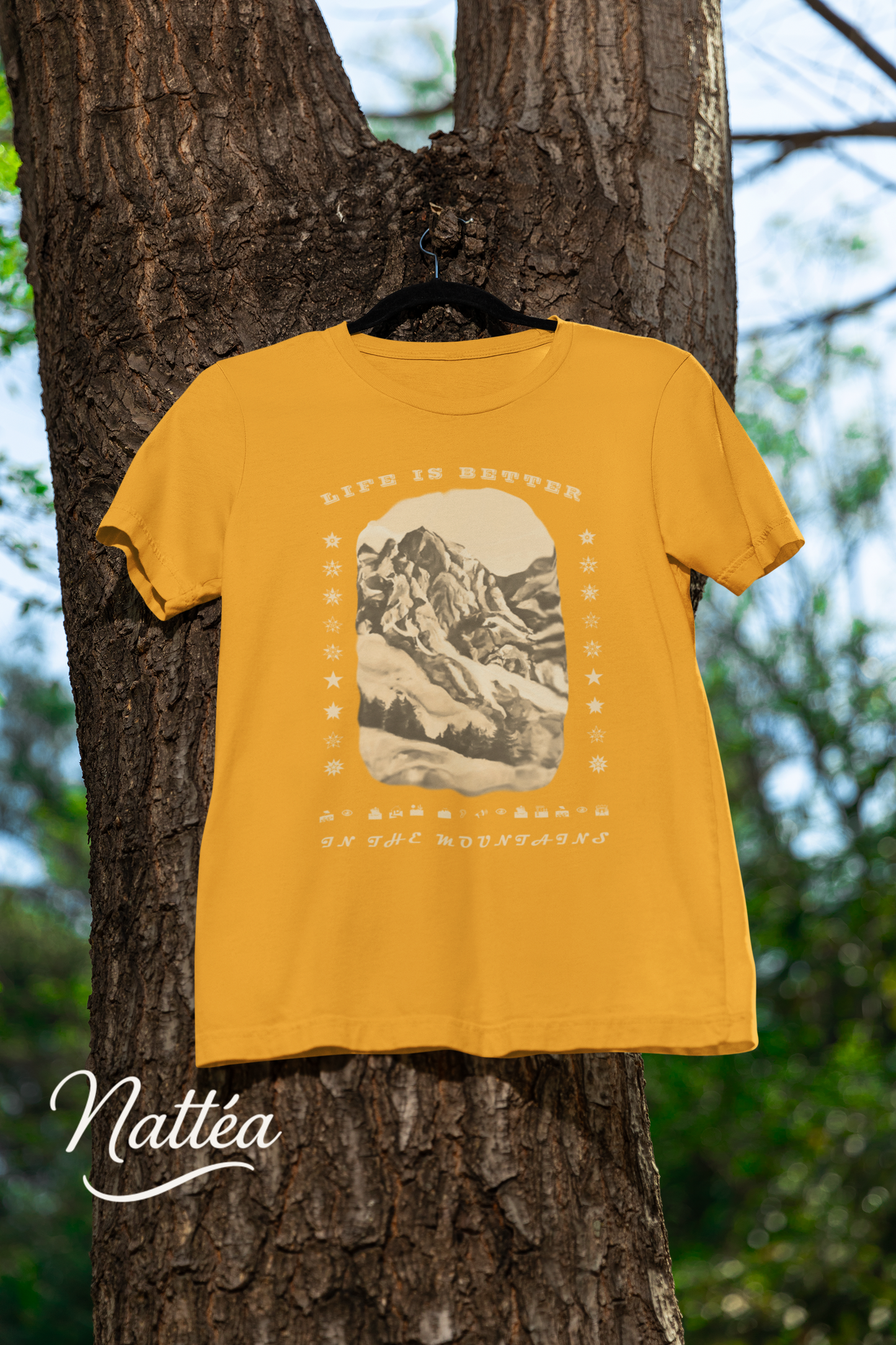 Life is better in the Mountains T-Shirt for Adventure Lovers, Trip Shirt, Travel Gifts, Vacation Tee, Wanderlust Apparel