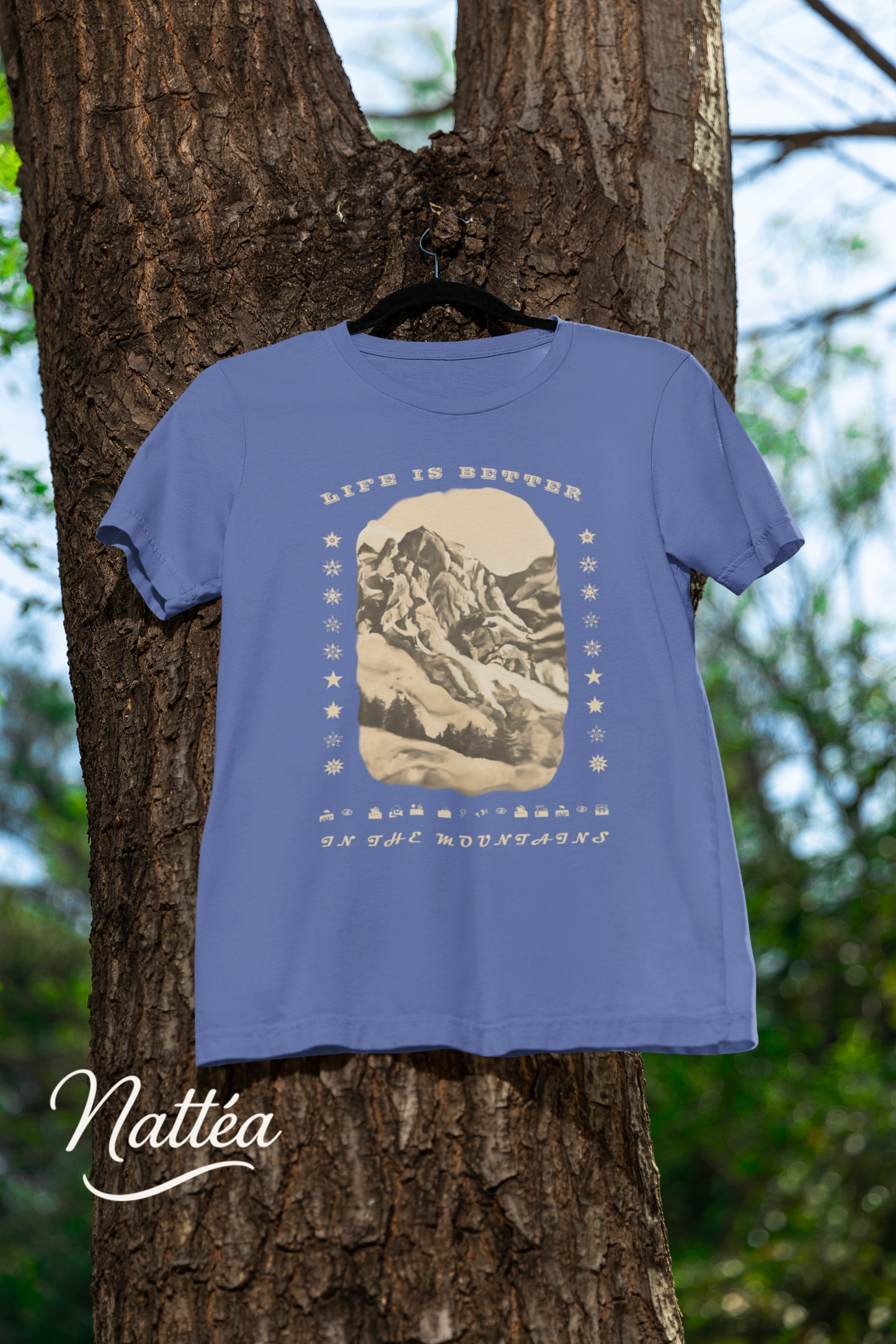 Life is better in the Mountains T-Shirt for Adventure Lovers, Trip Shirt, Travel Gifts, Vacation Tee, Wanderlust Apparel