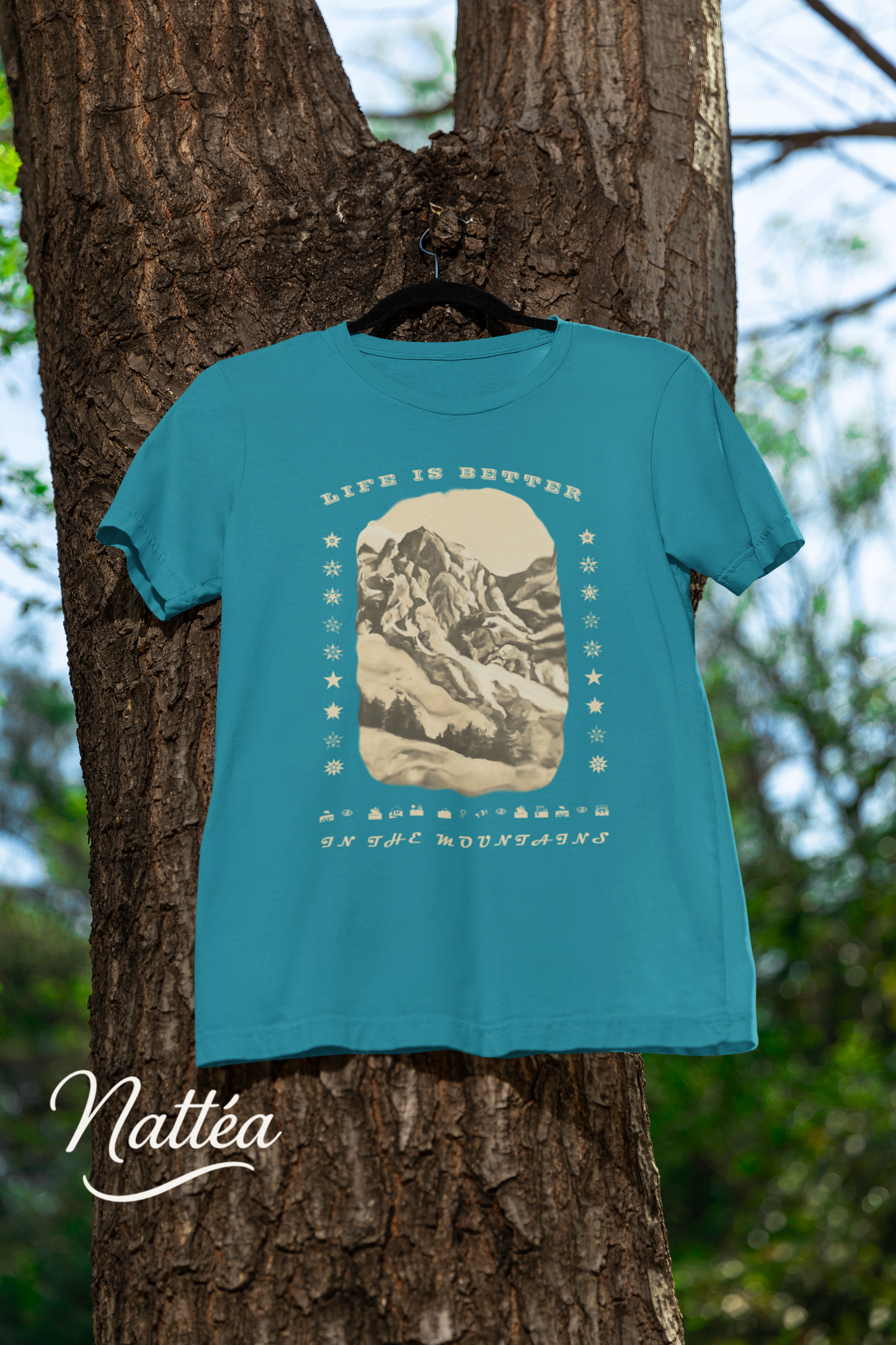 Life is better in the Mountains T-Shirt for Adventure Lovers, Trip Shirt, Travel Gifts, Vacation Tee, Wanderlust Apparel