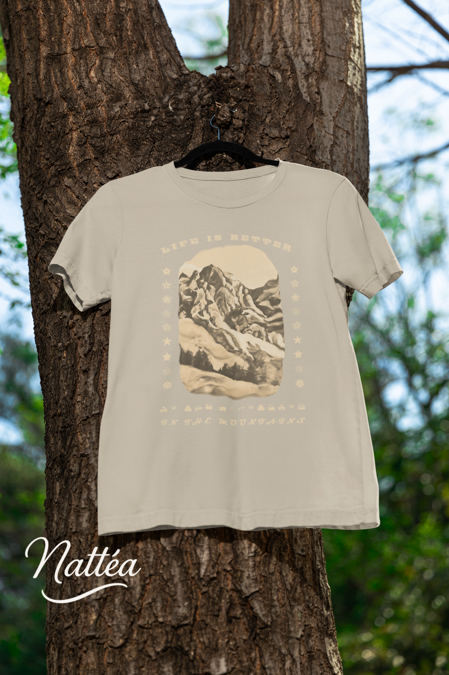 Life is better in the Mountains T-Shirt for Adventure Lovers, Trip Shirt, Travel Gifts, Vacation Tee, Wanderlust Apparel