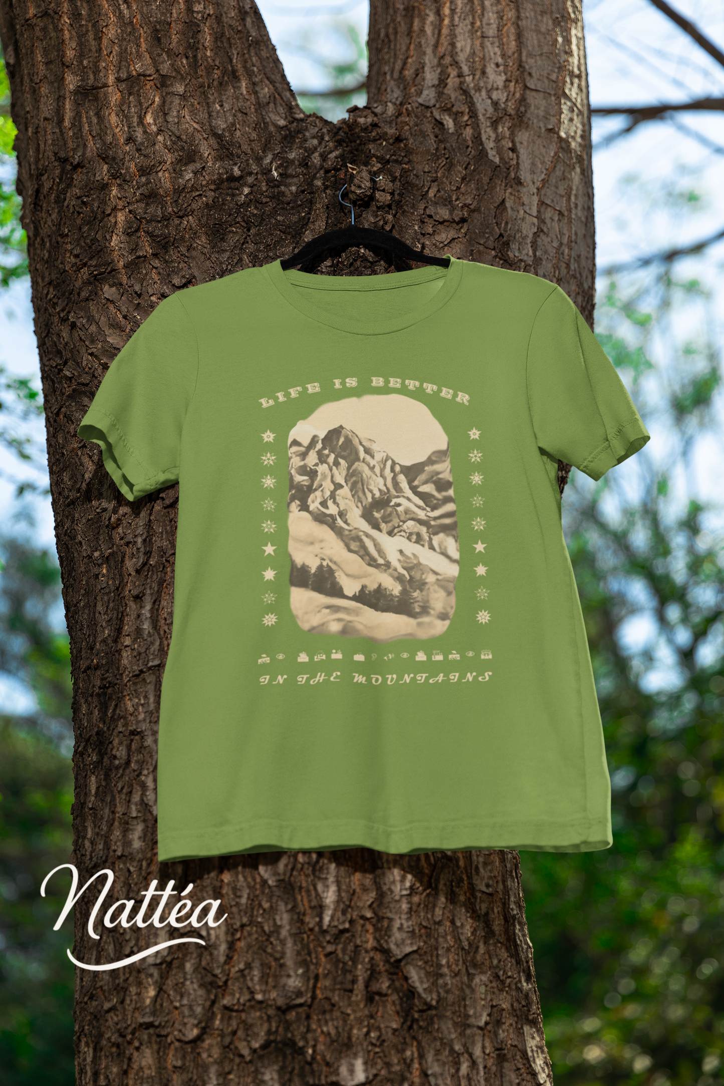 Life is better in the Mountains T-Shirt for Adventure Lovers, Trip Shirt, Travel Gifts, Vacation Tee, Wanderlust Apparel