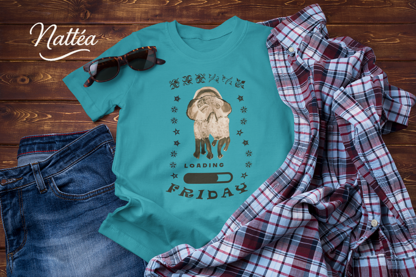Loading Friday Funny T-Shirt – Dancing Jellyfish Vintage Ocean Art