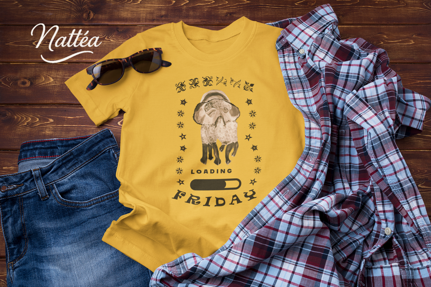 Loading Friday Funny T-Shirt – Dancing Jellyfish Vintage Ocean Art