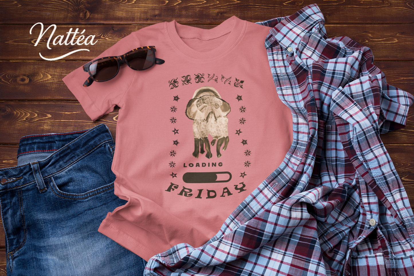 Loading Friday Funny T-Shirt – Dancing Jellyfish Vintage Ocean Art