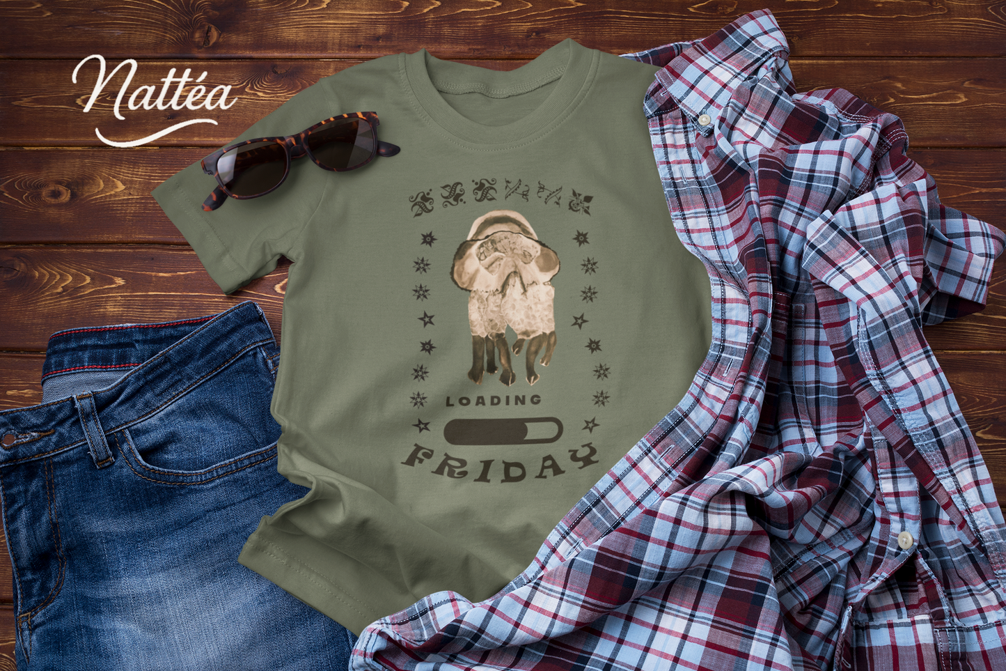 Loading Friday Funny T-Shirt – Dancing Jellyfish Vintage Ocean Art