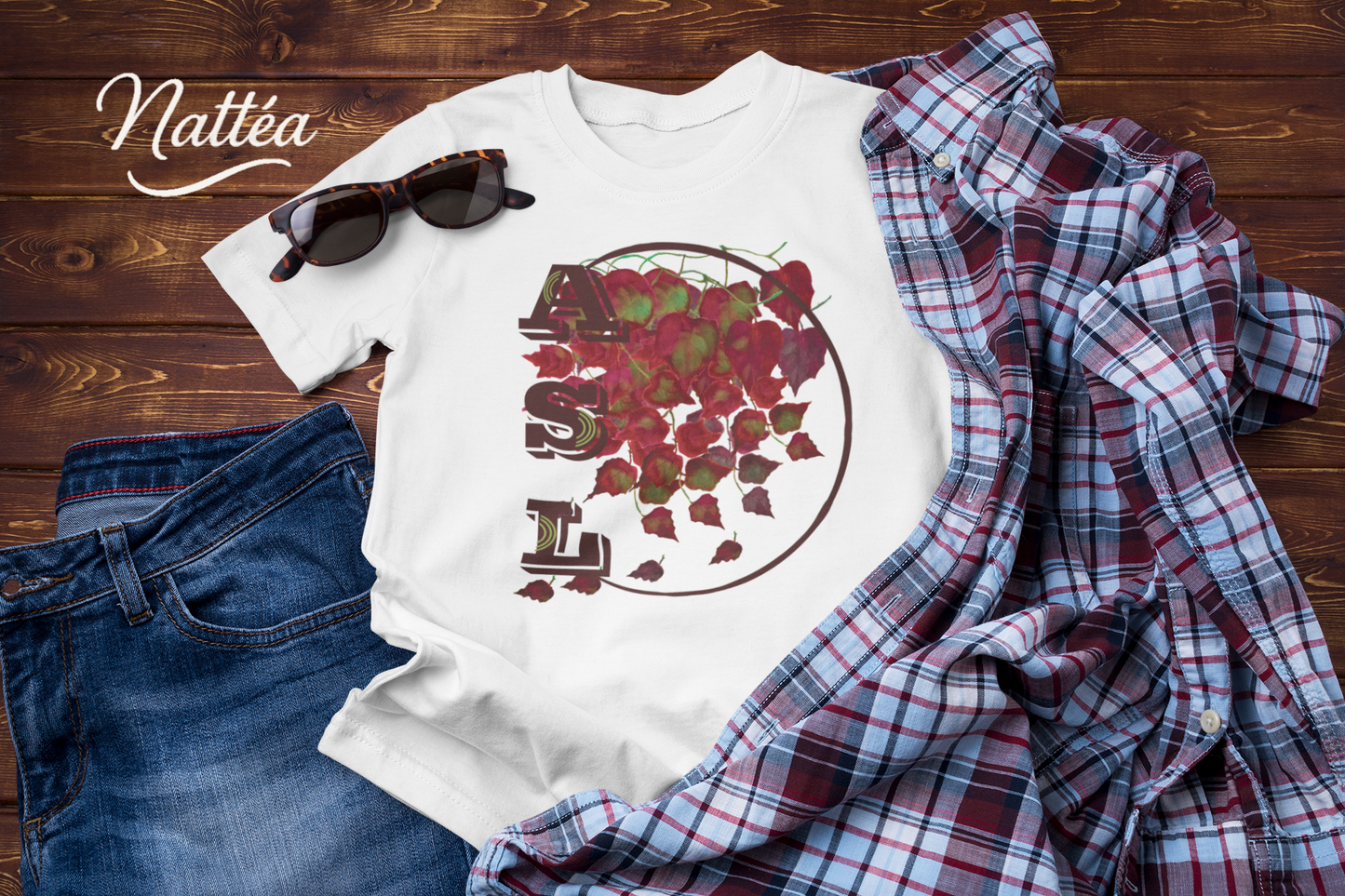 ASL T-Shirt Autumn  Leaves