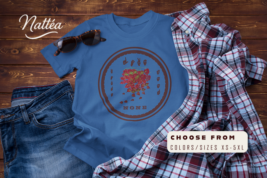 ASL Autumn leaves  Love needs no words  T‑Shirt