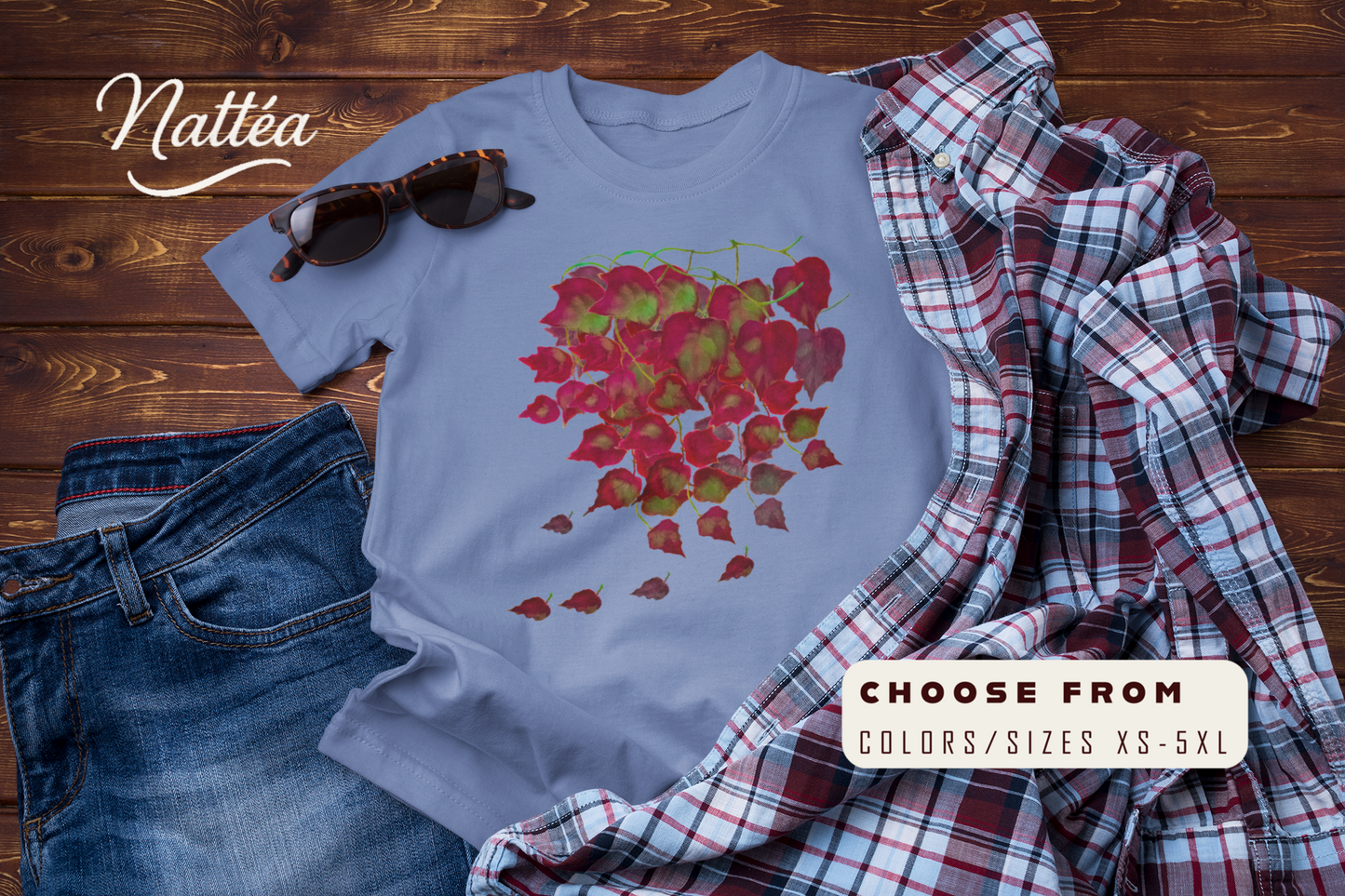 Autumn Leaves Tee, Fall Season t-shirt