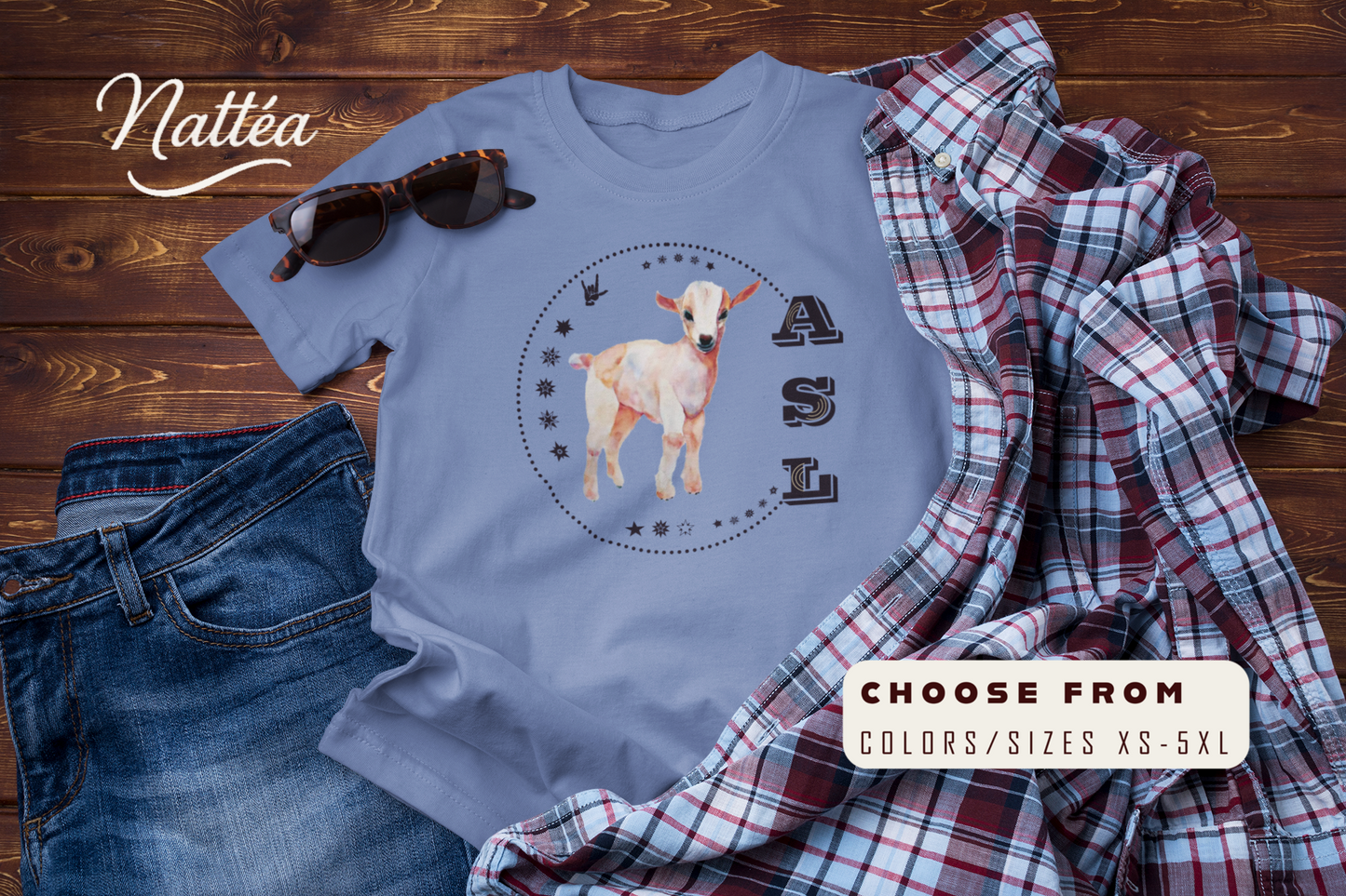 Lamb T-Shirt – ASL Love Sign Language