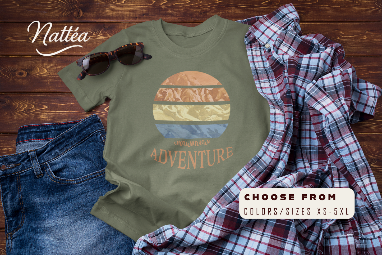 Mountain Adventure T-Shirt – Vintage Hiking & Outdoor Tee
