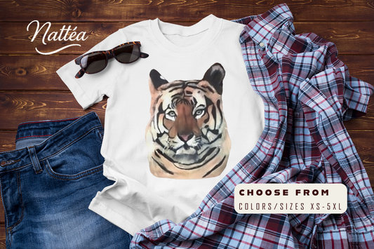 Wild Spirit Tiger T-Shirt – From Original Oil Painting