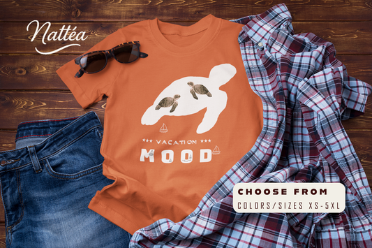 Vacation Mood T-Shirt – Sea Turtle Ocean Design