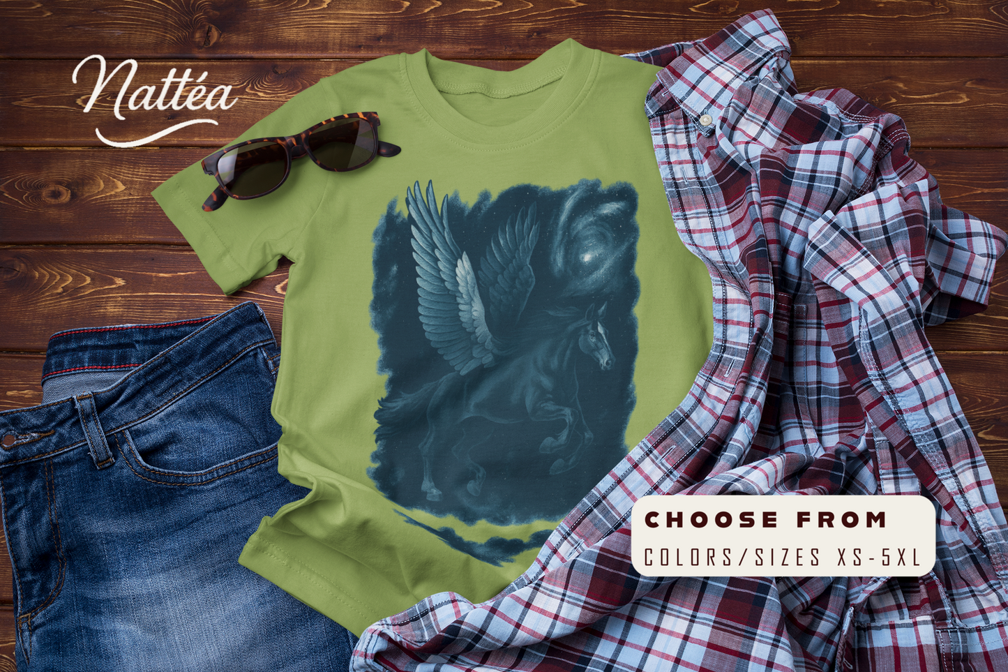 Ride Beyond the Map – Pegasus Adventure Travel T-Shirt