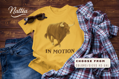 Untamed Horizons – Vintage Bull Adventure Graphic Tee