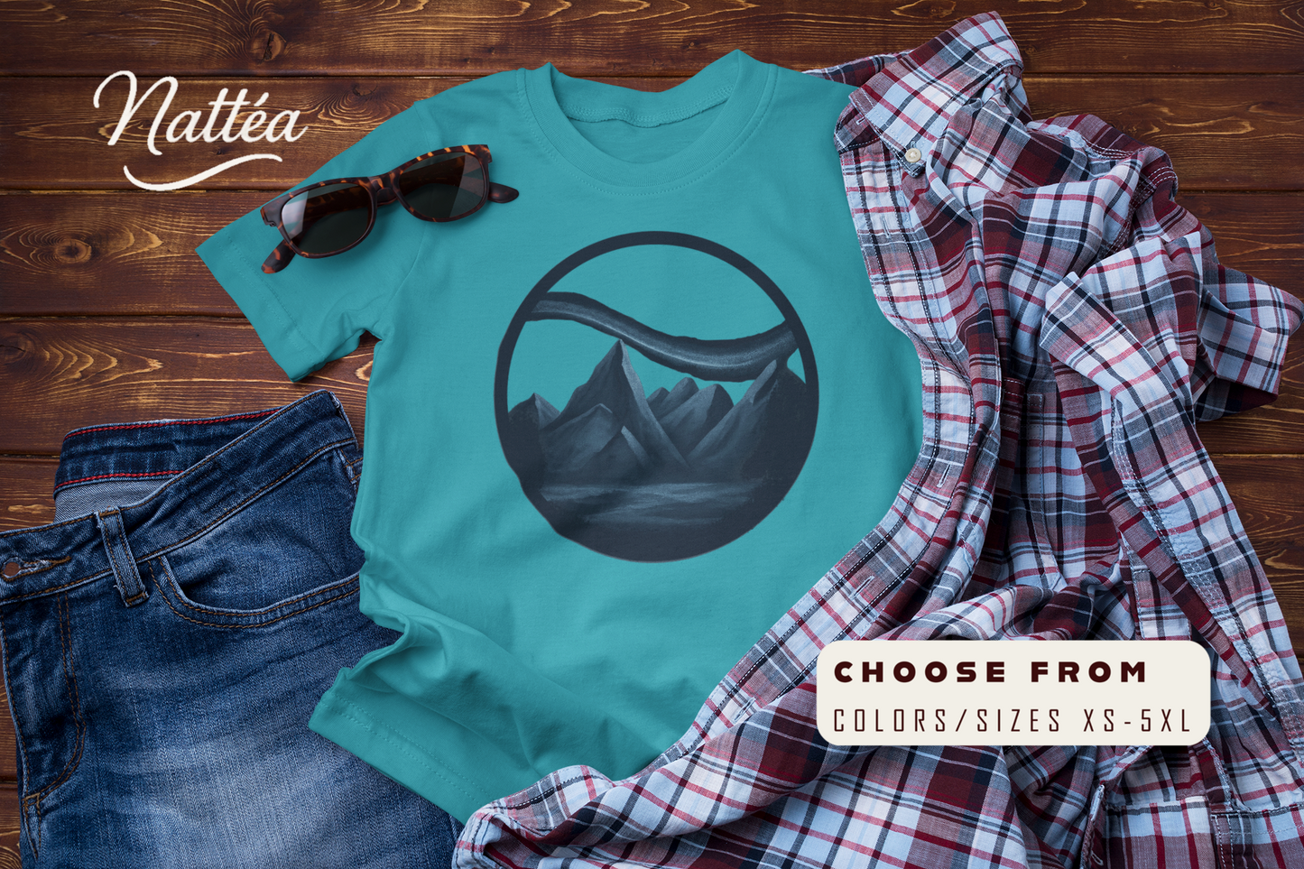 Skyline Dreams – Mountain Night Journey Graphic Tee