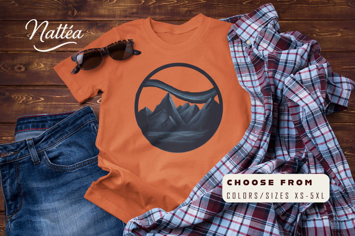 Skyline Dreams – Mountain Night Journey Graphic Tee