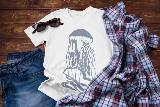 Flow State – Jellyfish T-Shirt for Ocean Dreamers