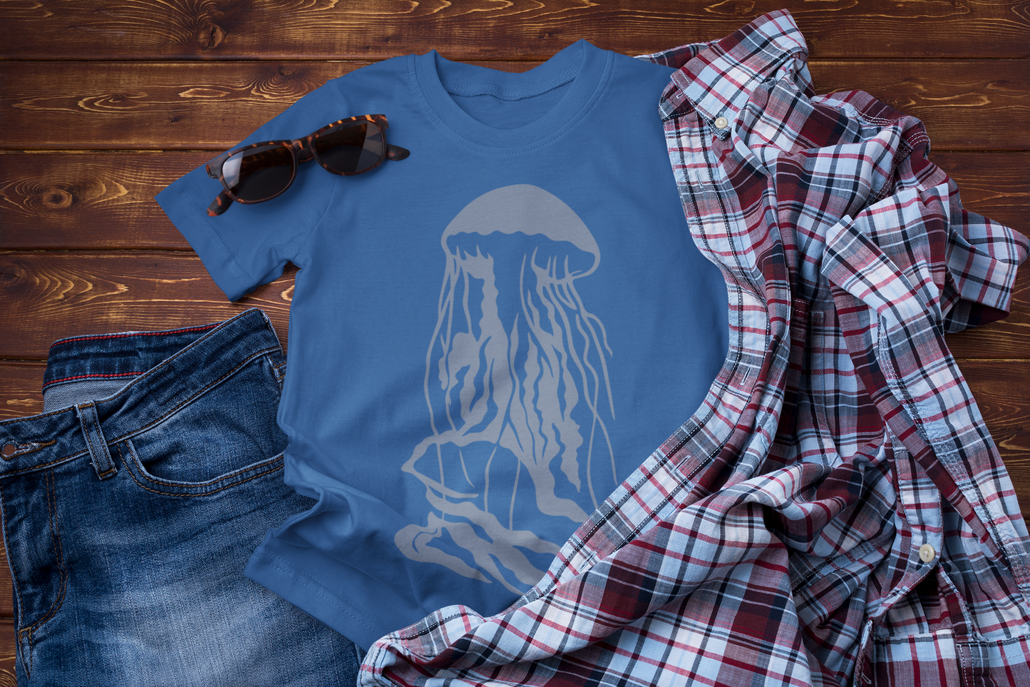 Flow State – Jellyfish T-Shirt for Ocean Dreamers