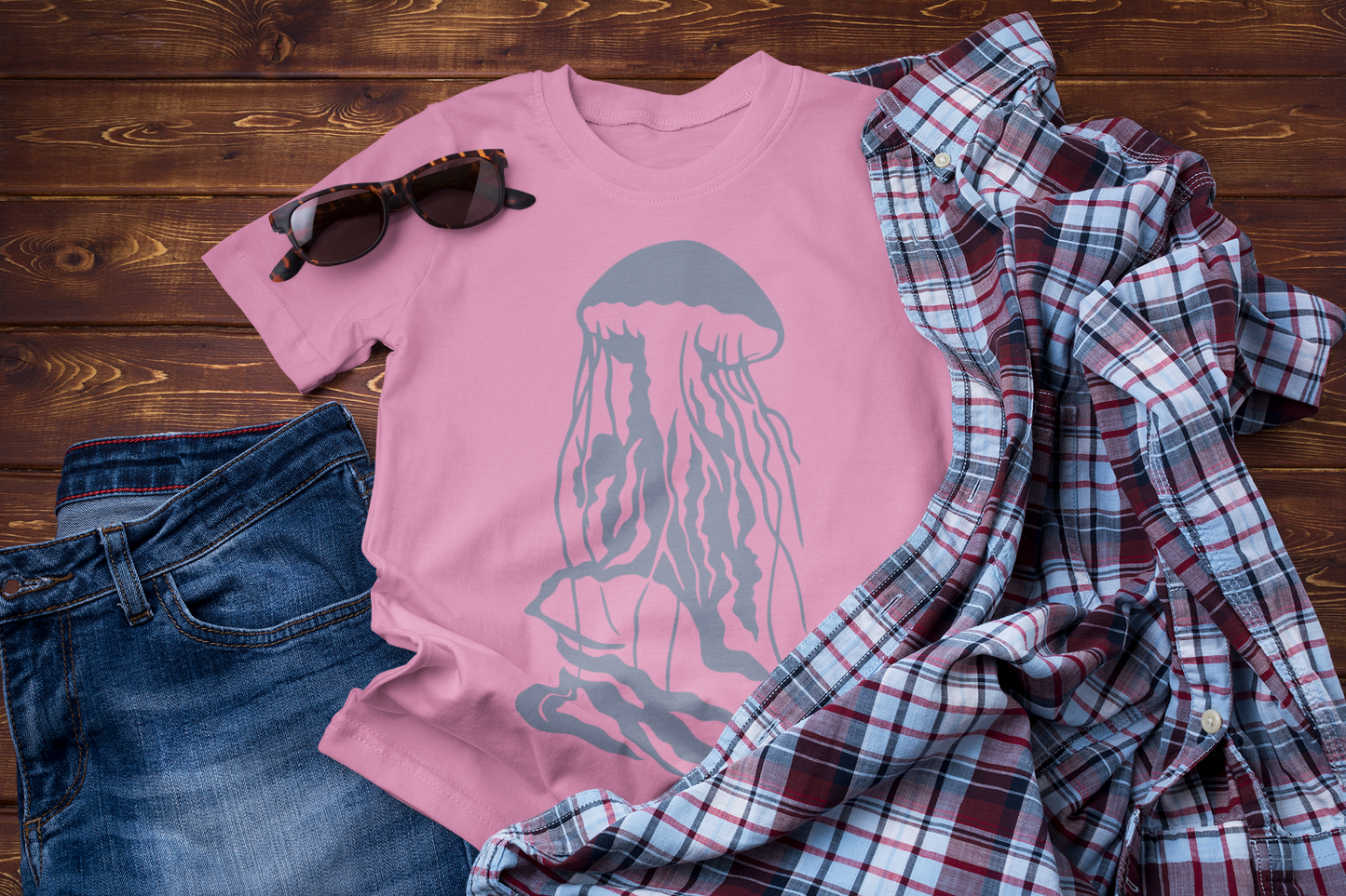 Flow State – Jellyfish T-Shirt for Ocean Dreamers