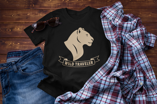 Wild Traveler – Safari Spirit Adventure T-Shirt for Explorers