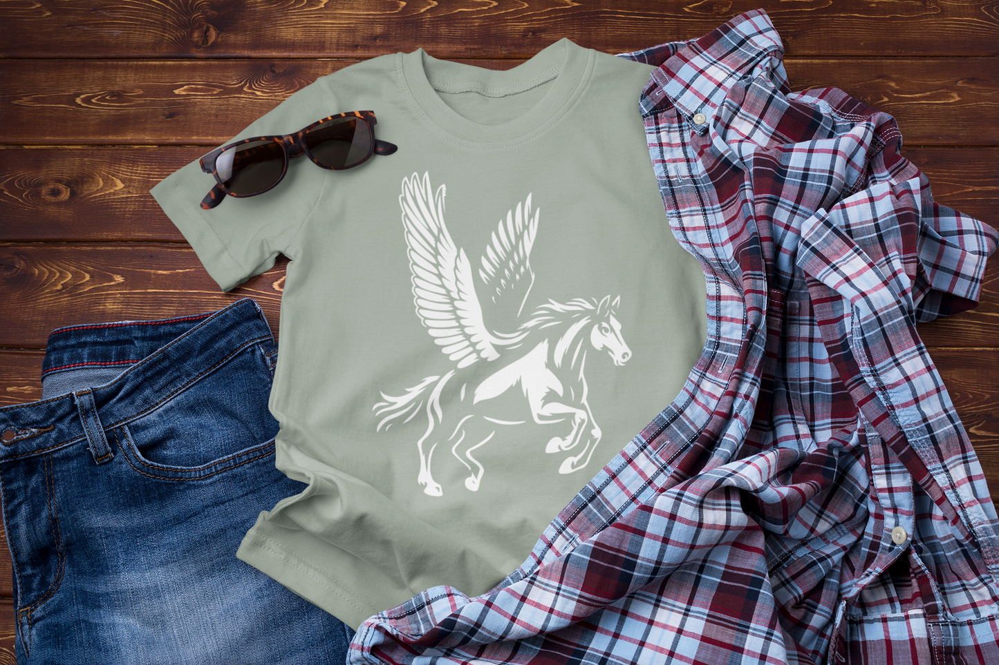 Ride Beyond the Map – Pegasus Adventure Travel T-Shirt